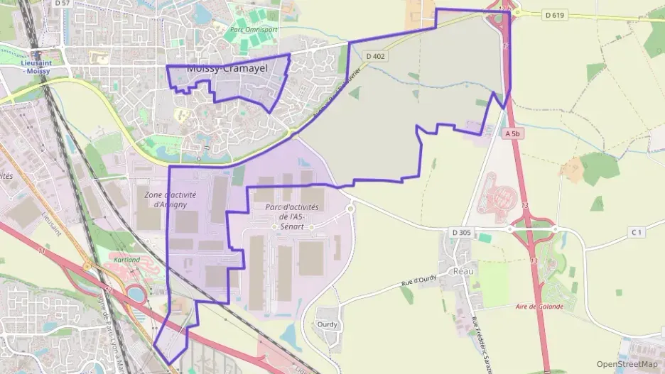 Appartement 43 m² deux pieces à vendre à Moissy-Cramayel Appartement 43 m² deux pieces à vendre à Moissy-Cramayel