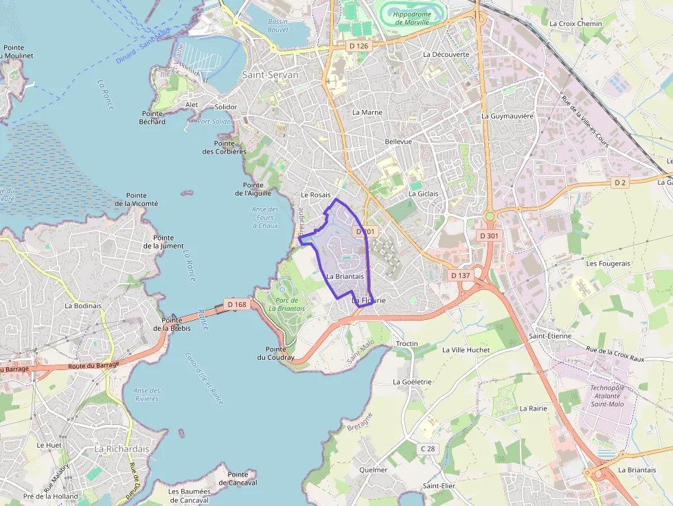 Appartement 115 m² quatre pièces à vendre à Saint-Malo