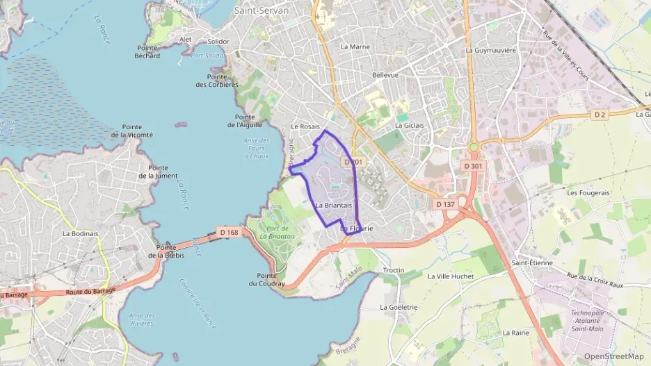 Appartement 115 m² quatre pièces à vendre à Saint-Malo Appartement 115 m² quatre pièces à vendre à Saint-Malo