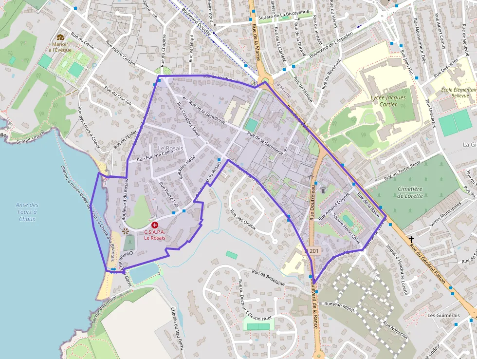 Appartement 50 m² deux pieces à vendre à Saint-Malo