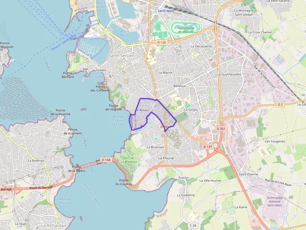 Appartement 50 m² deux pieces à vendre à Saint-Malo