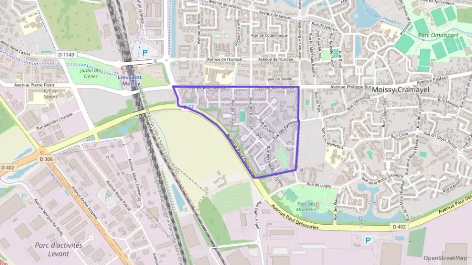 Appartement 64 m² trois pièces à vendre à Moissy-Cramayel