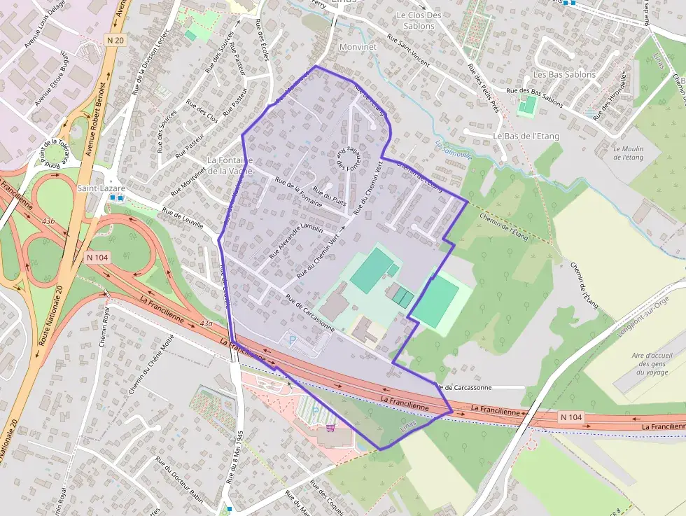 Appartement 58 m² trois pièces à vendre à Linas