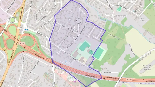 Appartement 58 m² trois pièces à vendre à Linas