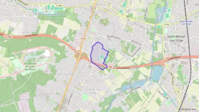 Appartement 58 m² trois pièces à vendre à Linas