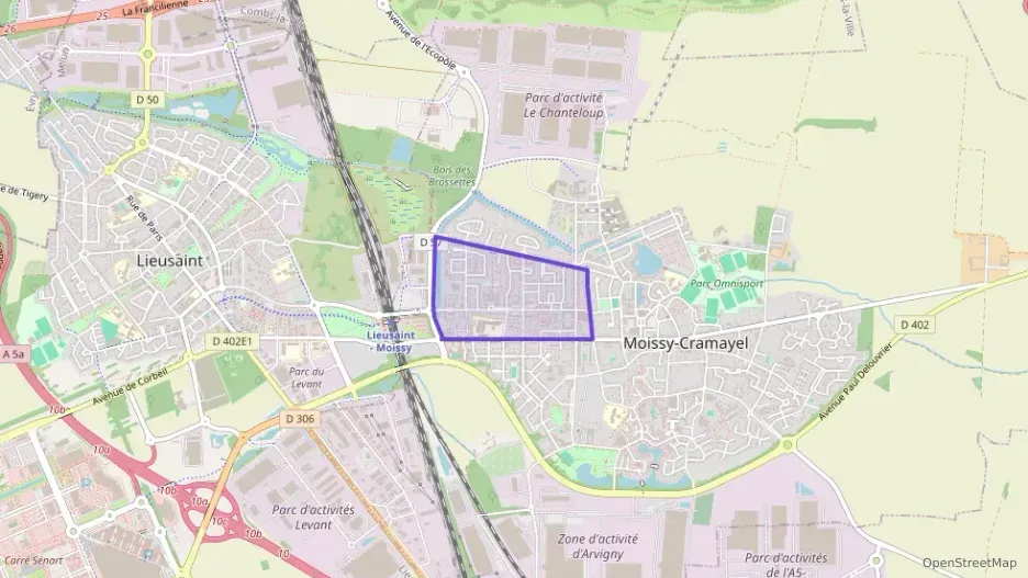 Appartement 55 m² deux pieces à vendre à Moissy-Cramayel Appartement 55 m² deux pieces à vendre à Moissy-Cramayel