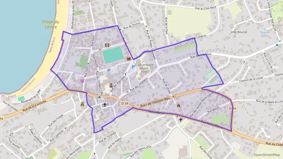 Appartement 71 m² quatre pièces à vendre à Erquy Appartement 71 m² quatre pièces à vendre à Erquy