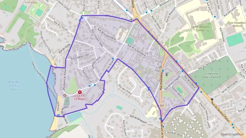 Appartement 59 m² trois pièces à vendre à Saint-Malo Appartement 59 m² trois pièces à vendre à Saint-Malo