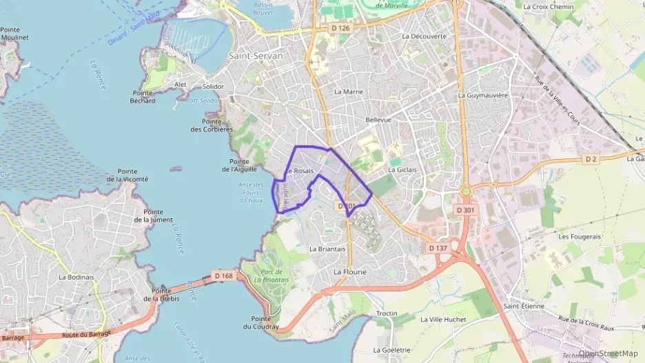 Appartement 59 m² trois pièces à vendre à Saint-Malo Appartement 59 m² trois pièces à vendre à Saint-Malo