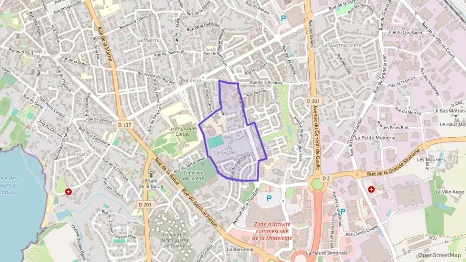 Appartement 93 m² quatre pièces à vendre à Saint-Malo Appartement 93 m² quatre pièces à vendre à Saint-Malo