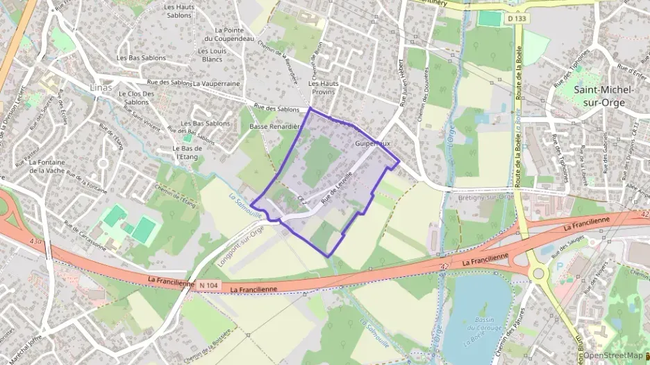 Appartement 42 m² deux pieces à vendre à Longpont-sur-Orge