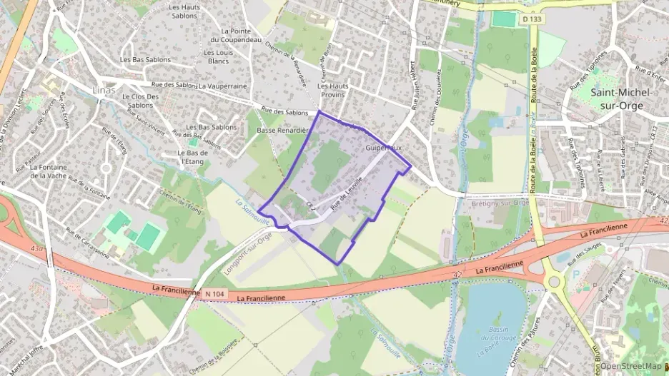 Appartement 53 m² quatre pièces à vendre à Longpont-sur-Orge Appartement 53 m² quatre pièces à vendre à Longpont-sur-Orge