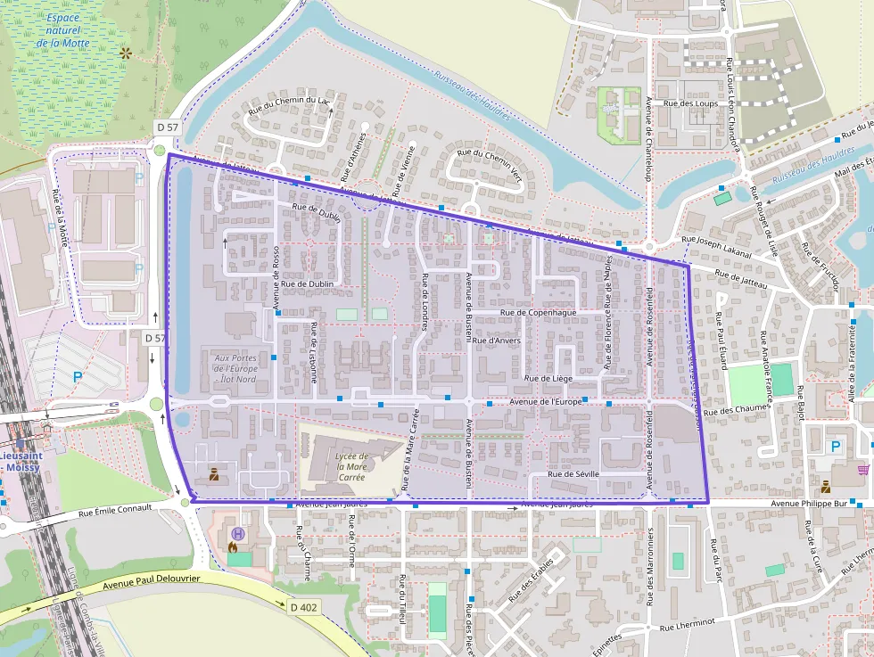 Appartement 58 m² trois pièces à vendre à Moissy-Cramayel