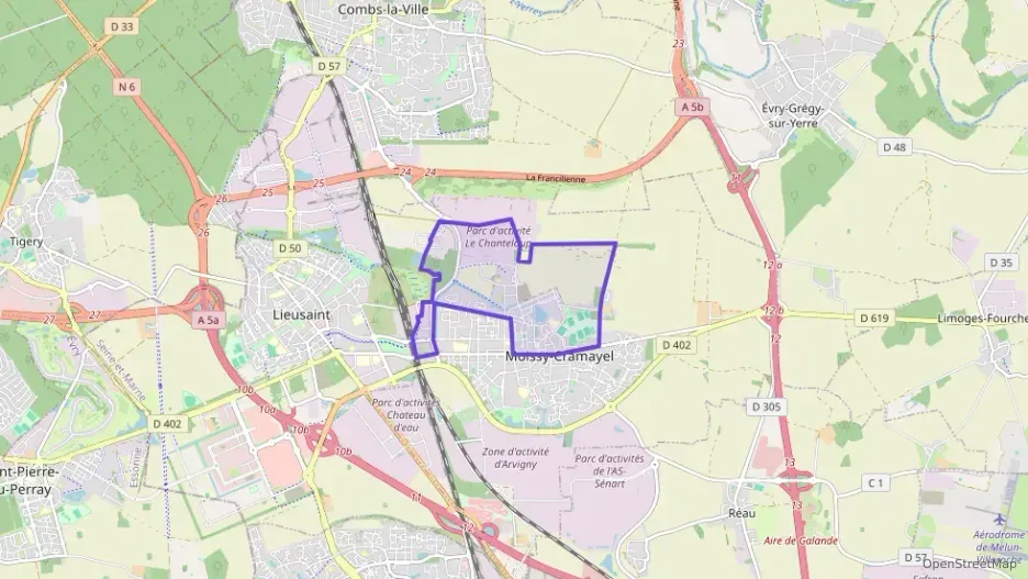 Appartement 62 m² trois pièces à vendre à Moissy-Cramayel