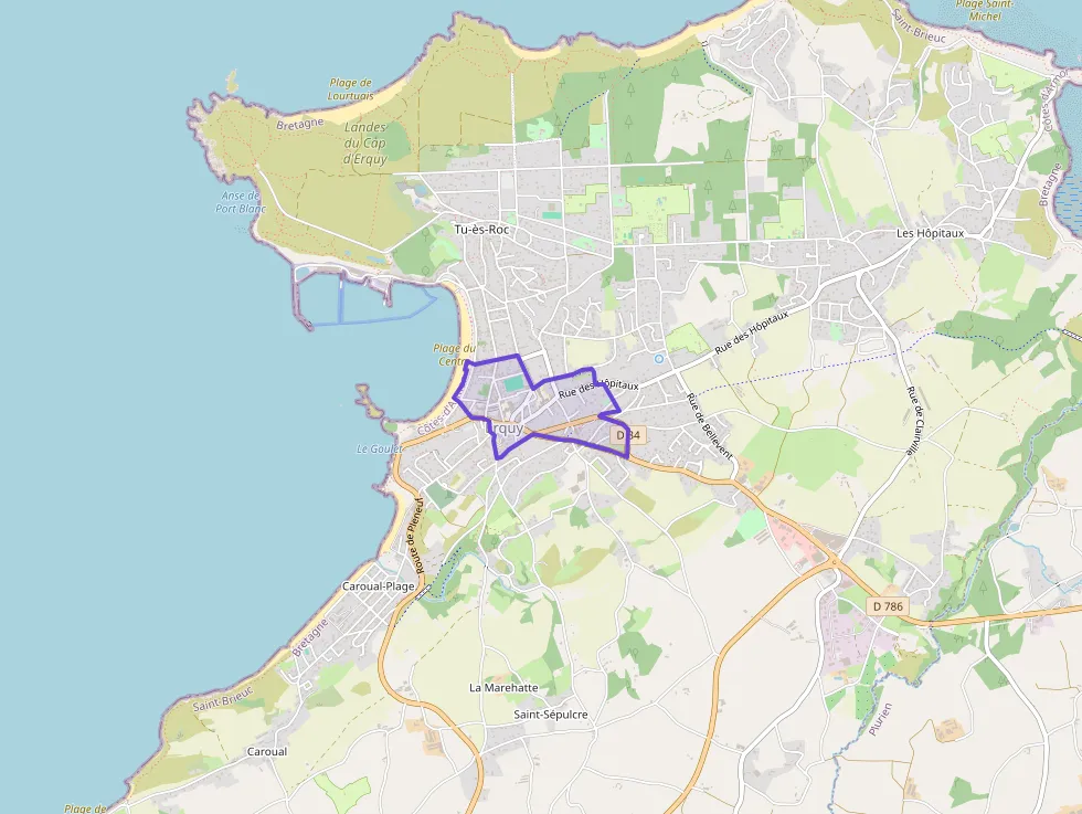 Appartement 56 m² trois pièces à vendre à Erquy