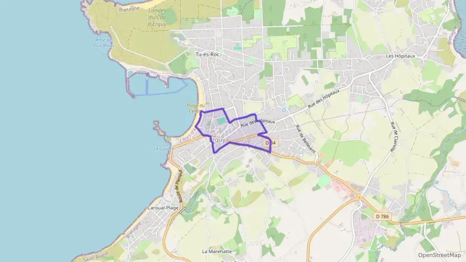 Appartement 56 m² trois pièces à vendre à Erquy