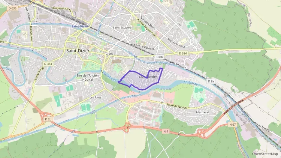 Appartement 75 m² deux pieces à vendre à Saint-Dizier
