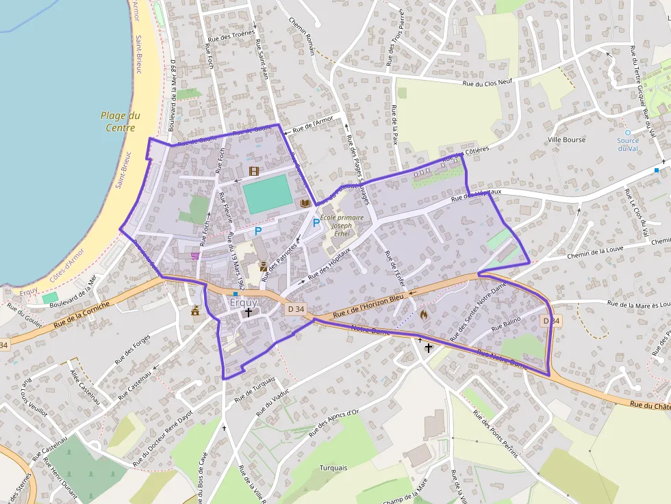 Appartement 47 m² deux pieces à vendre à Erquy