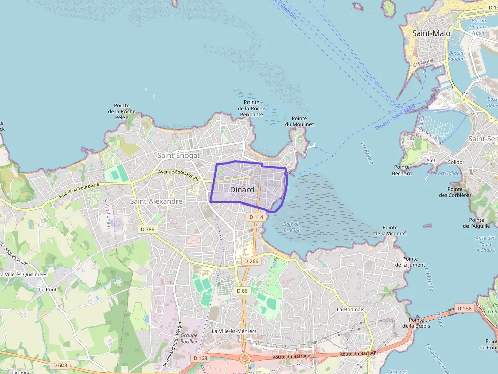 Appartement 54 m² trois pièces à vendre à Dinard