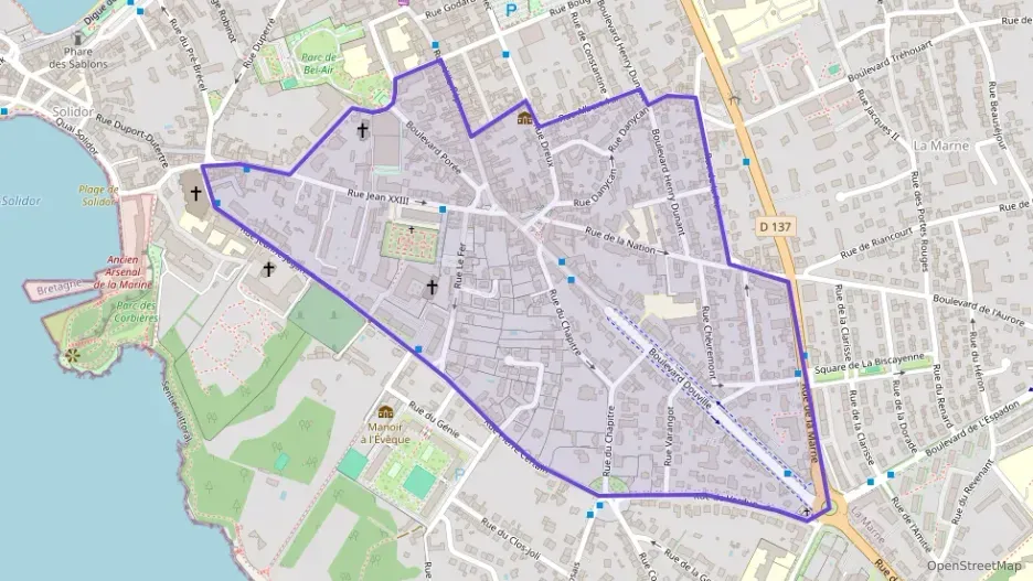 Appartement 70 m² trois pièces à vendre à Saint-Malo Appartement 70 m² trois pièces à vendre à Saint-Malo