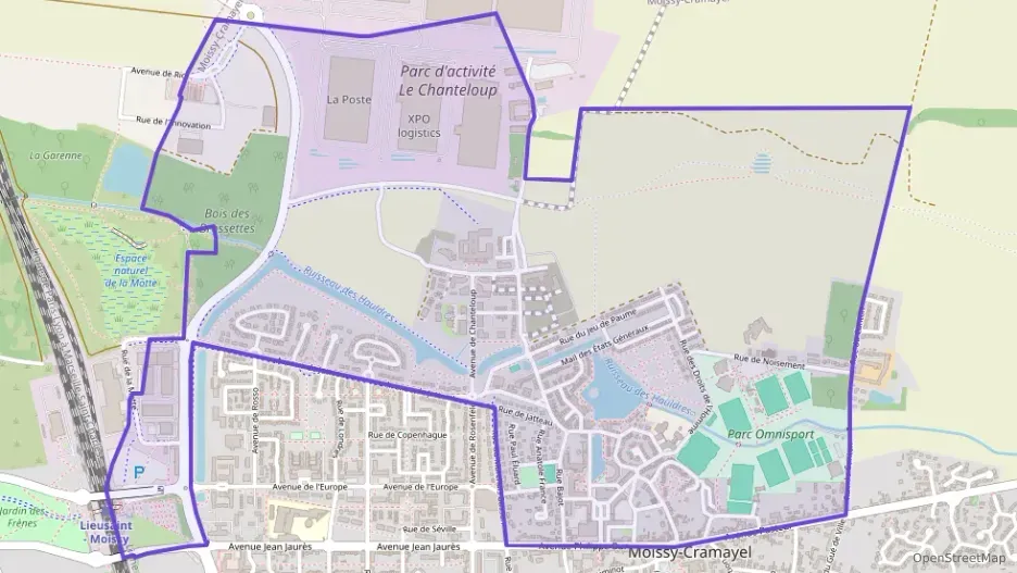 Appartement 46 m² deux pieces à vendre à Moissy-Cramayel