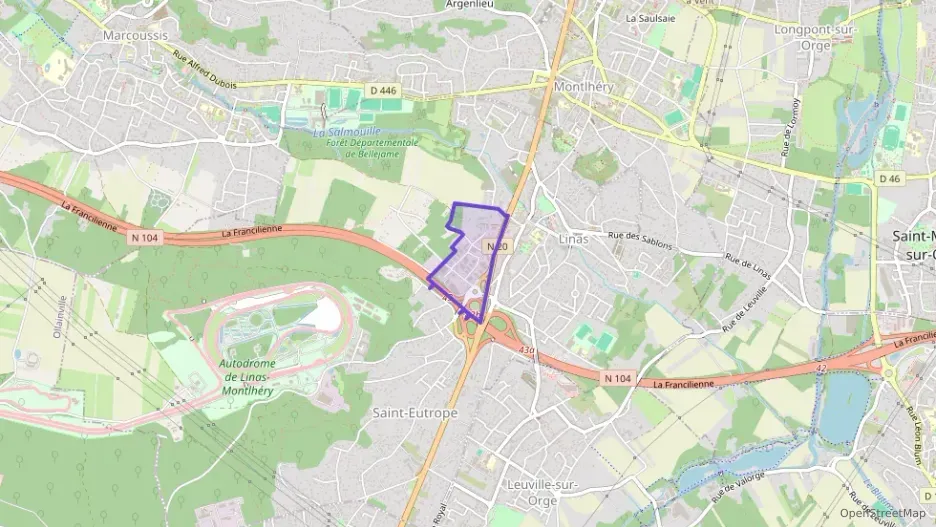 Appartement 37 m² deux pieces à vendre à Linas