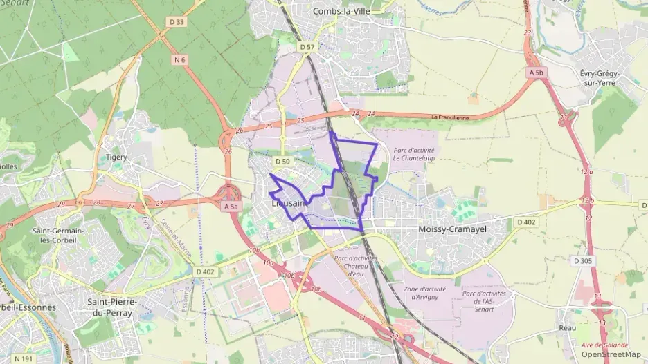 Appartement 58 m² trois pièces à vendre à Lieusaint Appartement 58 m² trois pièces à vendre à Lieusaint