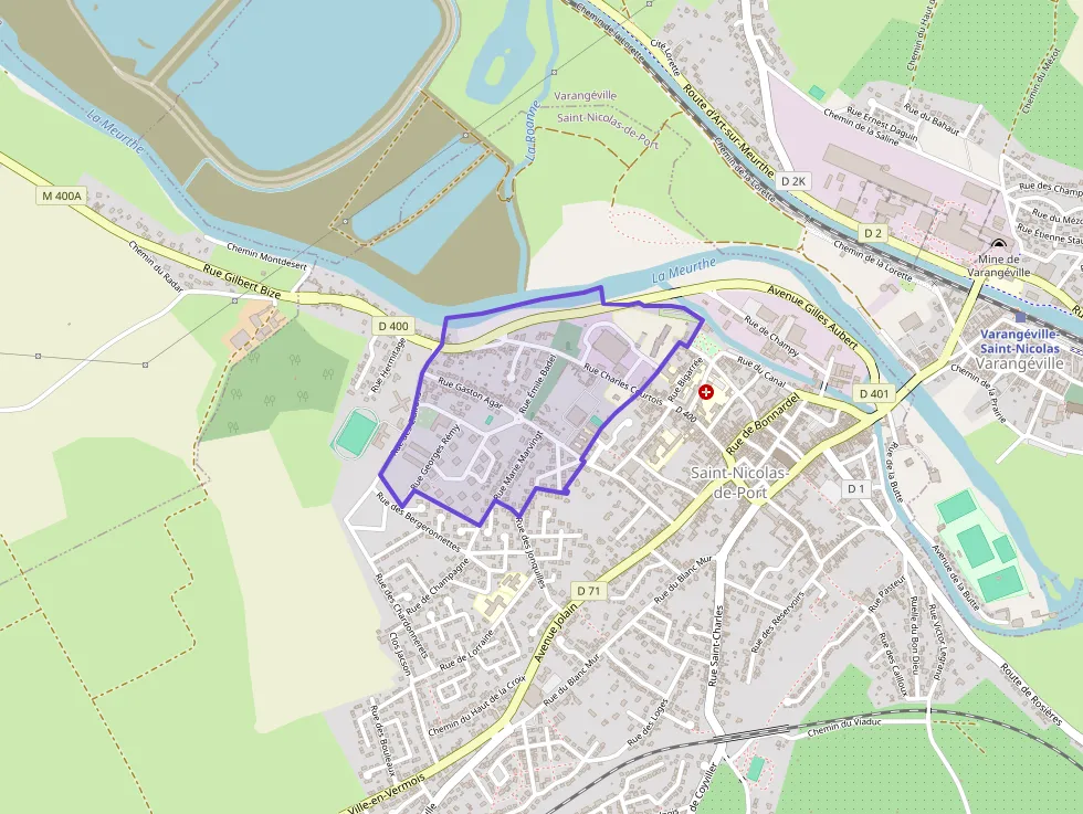 Appartement 65 m² quatre pièces à vendre à Saint-Nicolas-de-Port