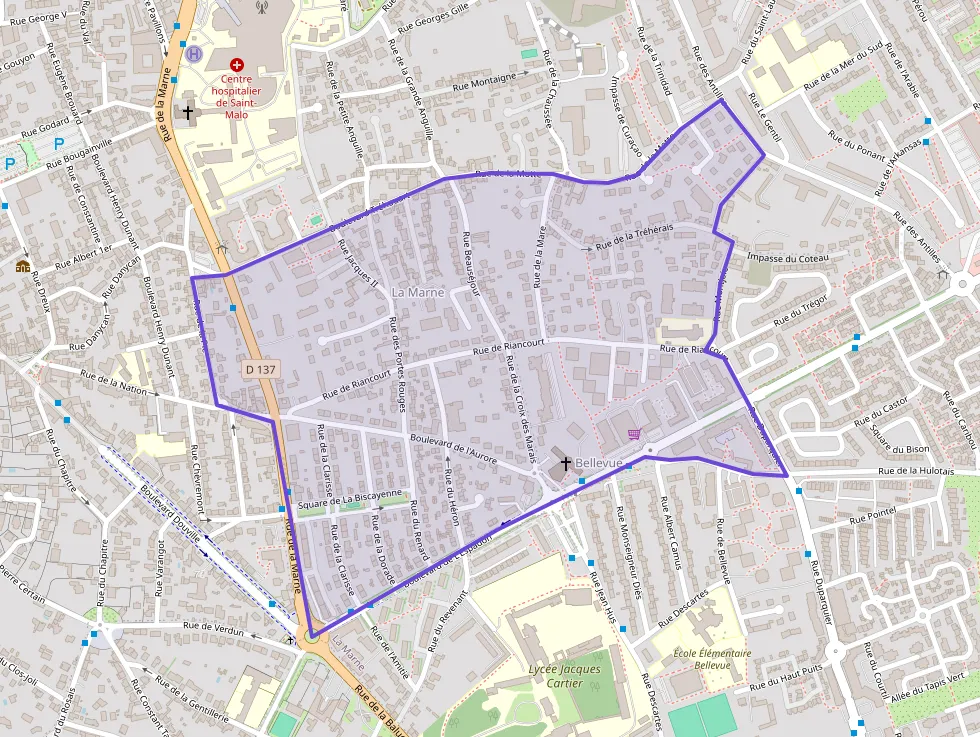 Appartement 40 m² deux pieces à vendre à Saint-Malo