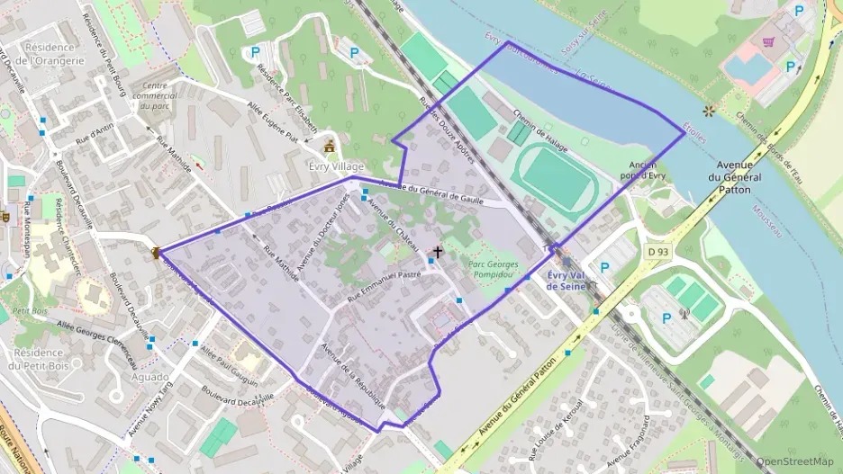 Appartement 93 m² quatre pièces à vendre à Évry-Courcouronnes