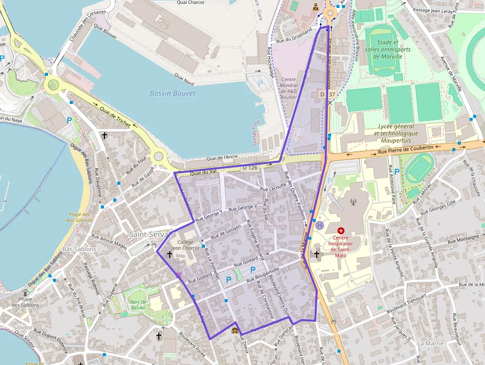 Appartement 93 m² trois pièces à vendre à Saint-Malo