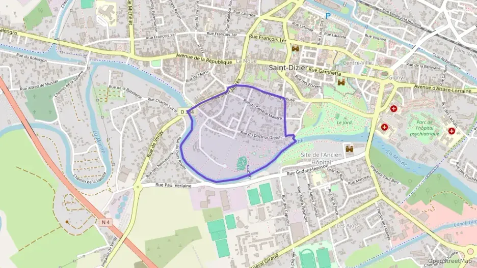 Appartement 74 m² quatre pièces à vendre à Saint-Dizier