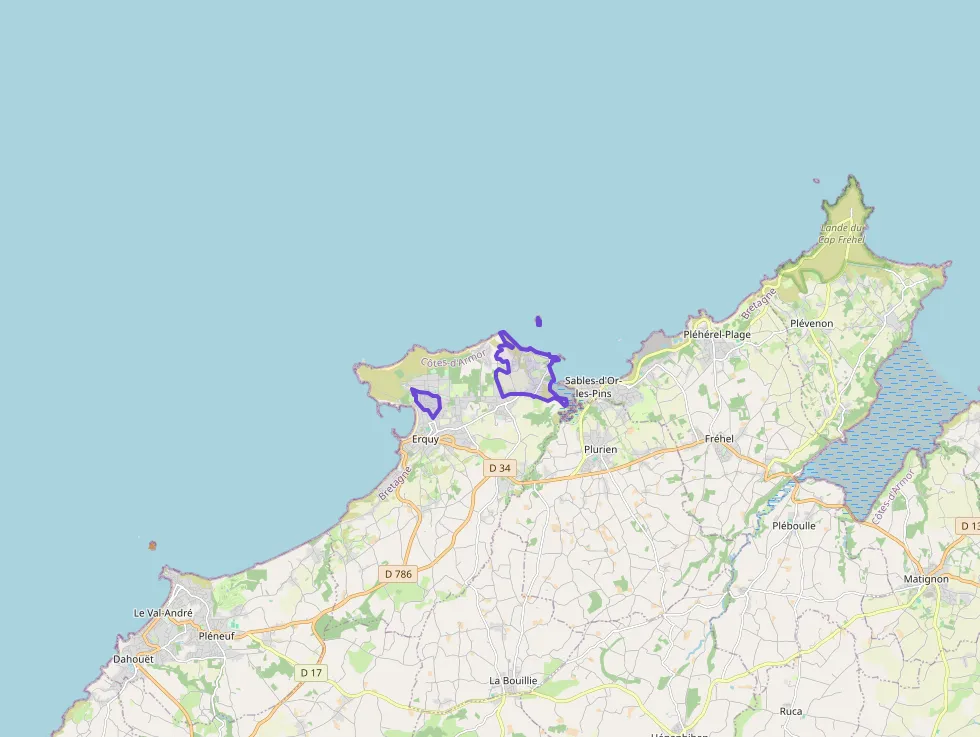 Appartement de trois pièces 67 m² à vendre  à Erquy