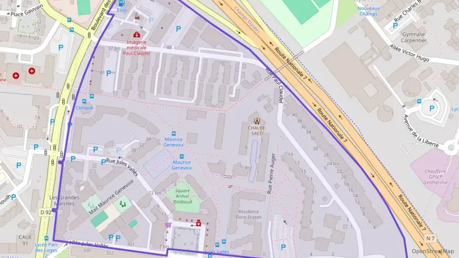 Appartement 49 m² deux pieces à vendre à Évry-Courcouronnes