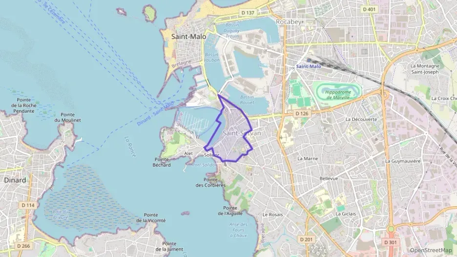 Appartement 91 m² quatre pièces à vendre à Saint-Malo