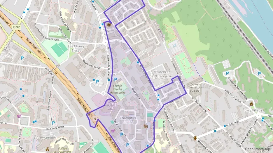 Appartement 77 m² quatre pièces à vendre à Évry-Courcouronnes Appartement 77 m² quatre pièces à vendre à Évry-Courcouronnes