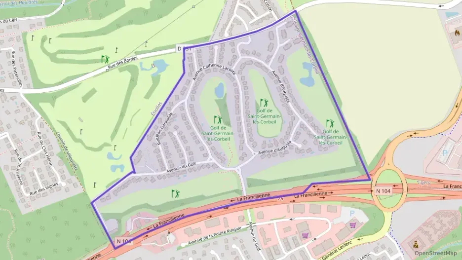 Appartement 43 m² deux pieces à vendre à Saint-Germain-lès-Corbeil