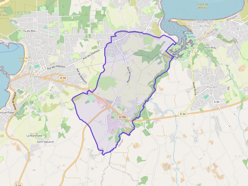 Appartement 57 m² trois pièces à vendre à Erquy