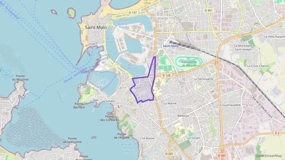 Appartement 43 m² trois pièces à vendre à Saint-Malo Appartement 43 m² trois pièces à vendre à Saint-Malo