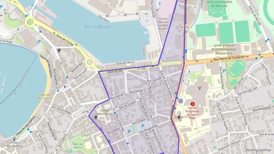 Appartement 63 m² quatre pièces à vendre à Saint-Malo Appartement 63 m² quatre pièces à vendre à Saint-Malo