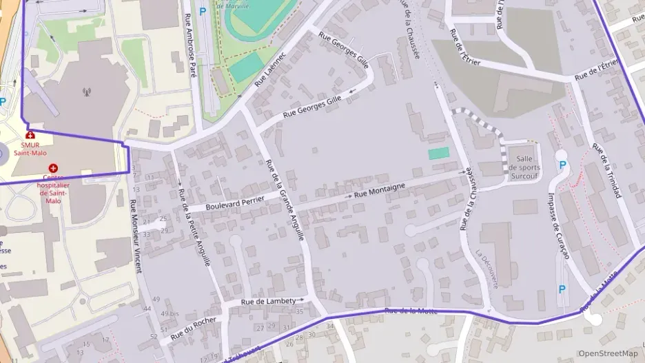 Appartement 50 m² trois pièces à vendre à Saint-Malo