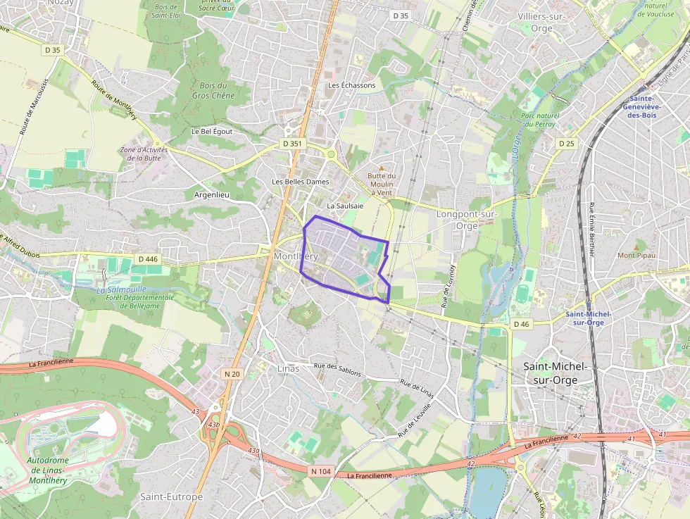 Appartement 39 m² deux pieces à vendre à Montlhéry