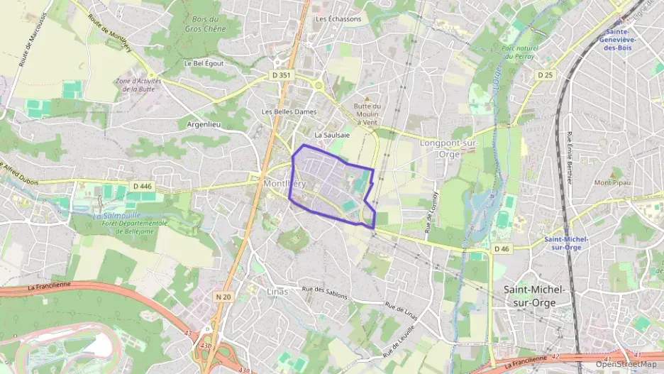 Appartement 49 m² deux pieces à vendre à Montlhéry