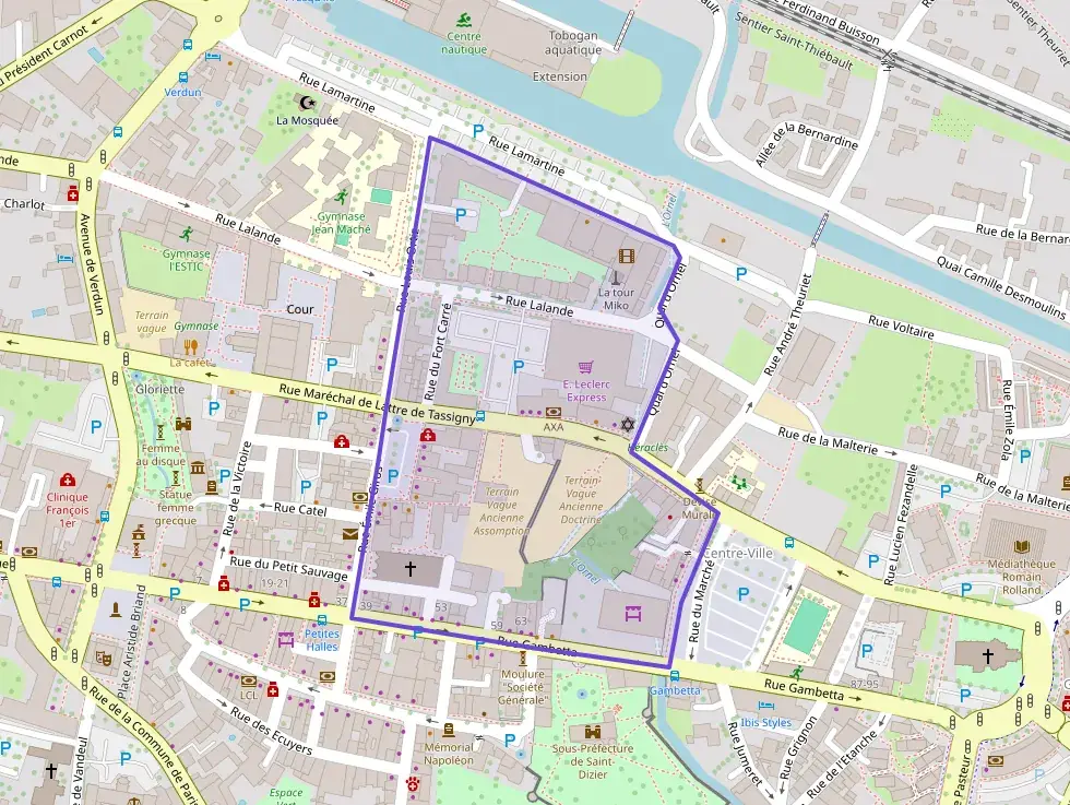 Appartement 72 m² trois pièces à vendre à Saint-Dizier