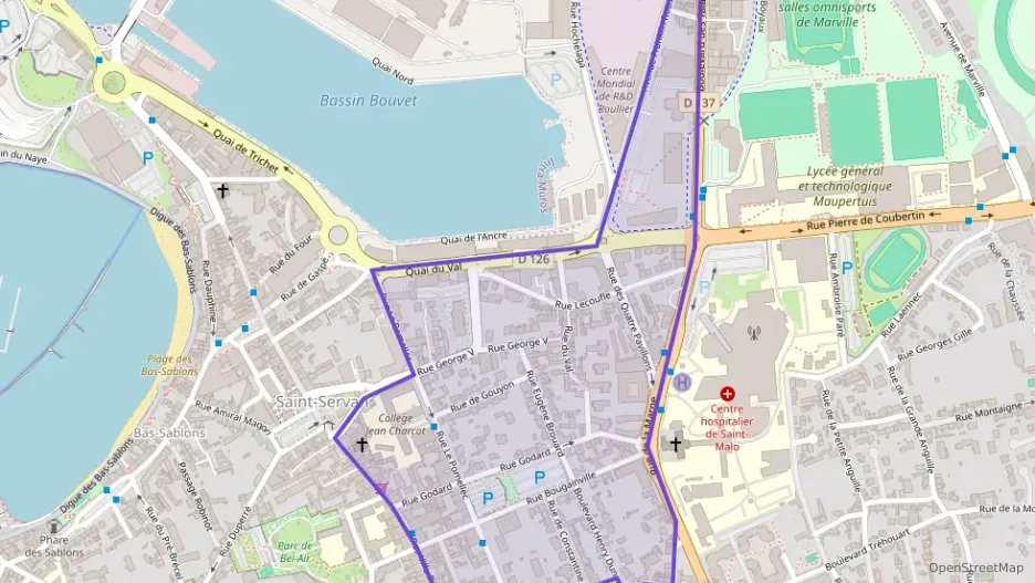 Appartement 56 m² trois pièces à vendre à Saint-Malo Appartement 56 m² trois pièces à vendre à Saint-Malo