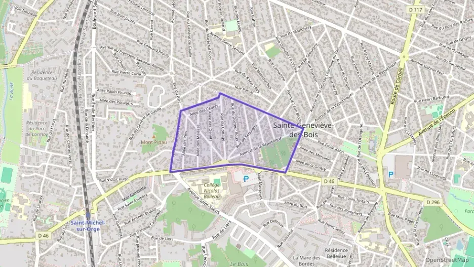 Appartement 39 m² deux pieces à vendre à Sainte-Geneviève-des-Bois