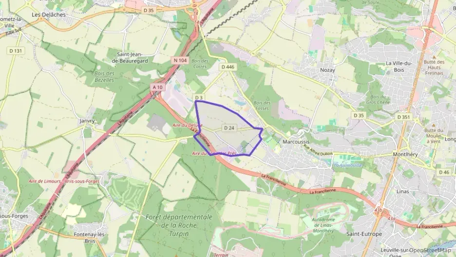 Appartement 26 m² une piece à vendre à Marcoussis Appartement 26 m² une piece à vendre à Marcoussis