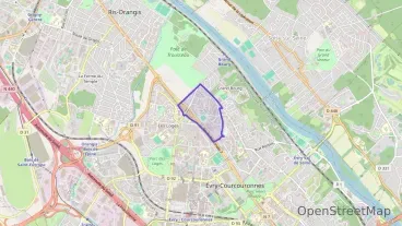 Appartement de trois pièces 62 m² à vendre  à Évry-Courcouronnes