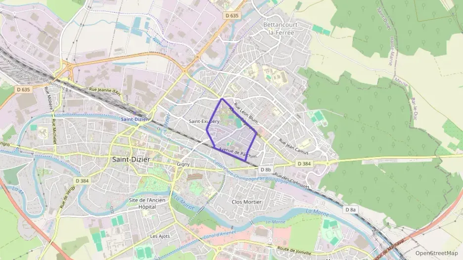 Appartement 95 m² quatre pièces à vendre à Saint-Dizier