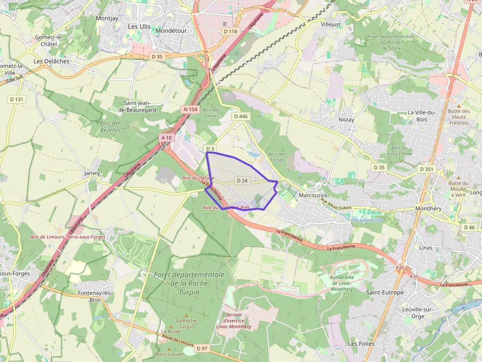 Appartement 44 m² deux pieces à vendre à Marcoussis